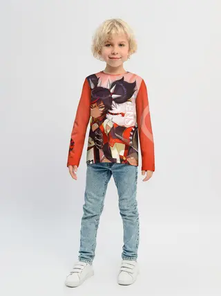 Детский лонгслив / GENSHIN IMPACT, СИНЬ ЯНЬ