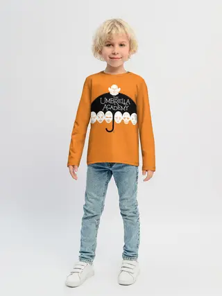 Детский лонгслив / Академия Амбрелла