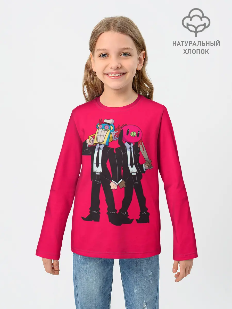 Детский лонгслив / Hazel & Cha-cha