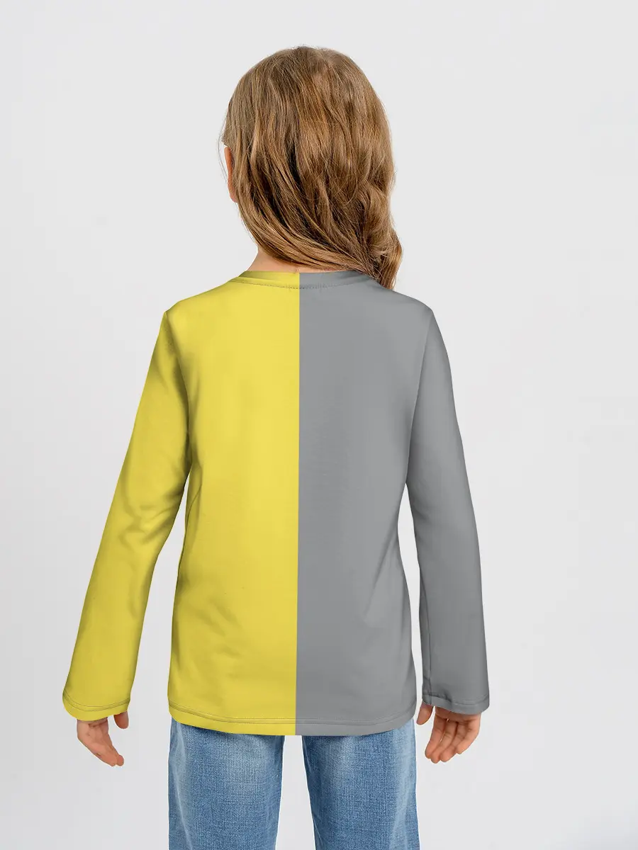 Детский лонгслив / Ultimate Grey X Illuminating