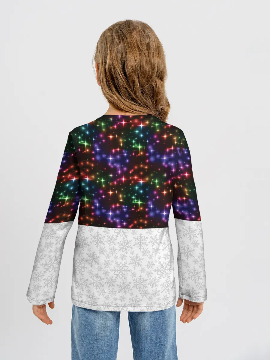 Детский лонгслив / Новый Год