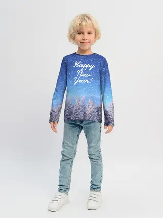 Детский лонгслив / Happy New Year