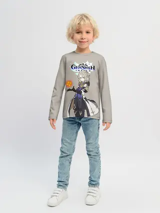 Детский лонгслив / Genshin impact/Альбедо