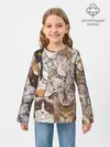 Детский лонгслив / Котики