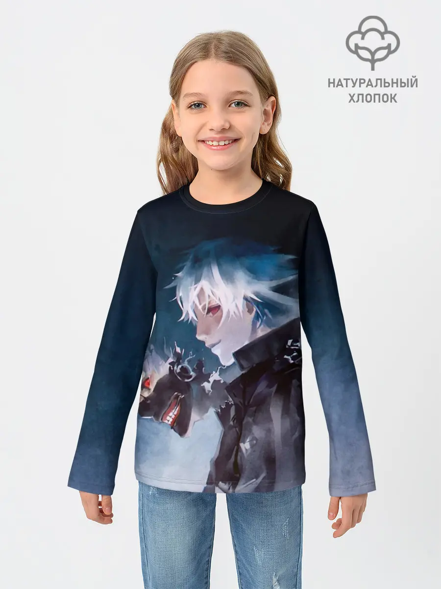 Детский лонгслив / Кен Канеки