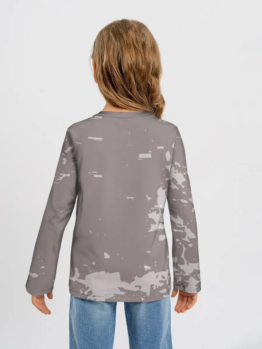 Детский лонгслив / Genshin Impact - Zhongli