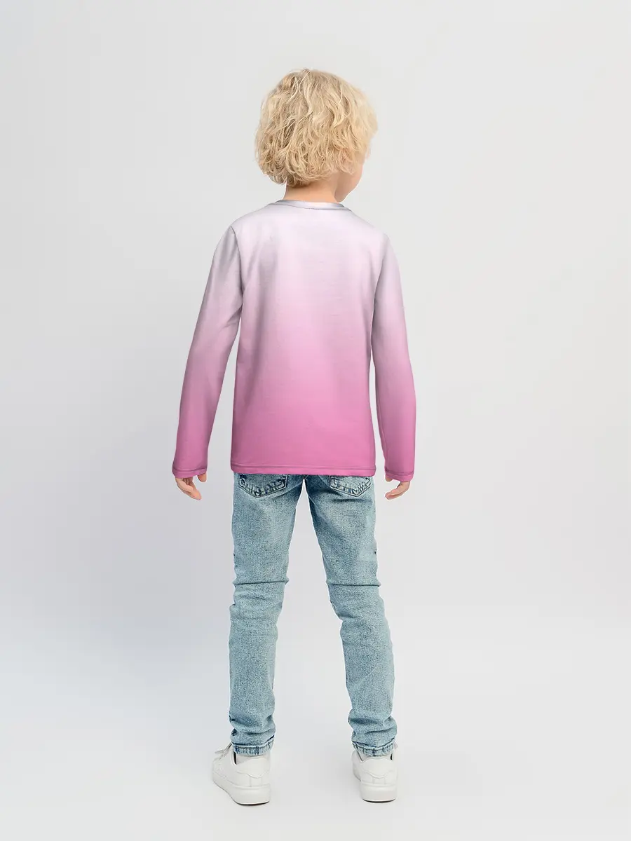 Детский лонгслив / веселая овечка