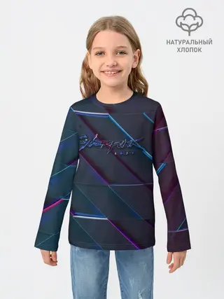 Детский лонгслив / Cyberpunk 2077