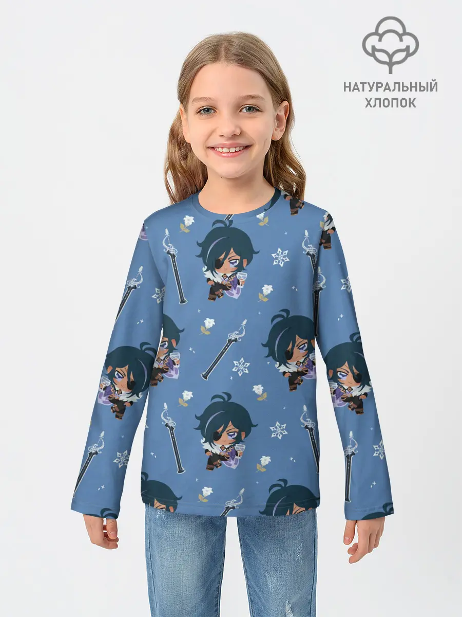 Детский лонгслив / Genshin Impact