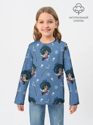 Детский лонгслив / Genshin Impact