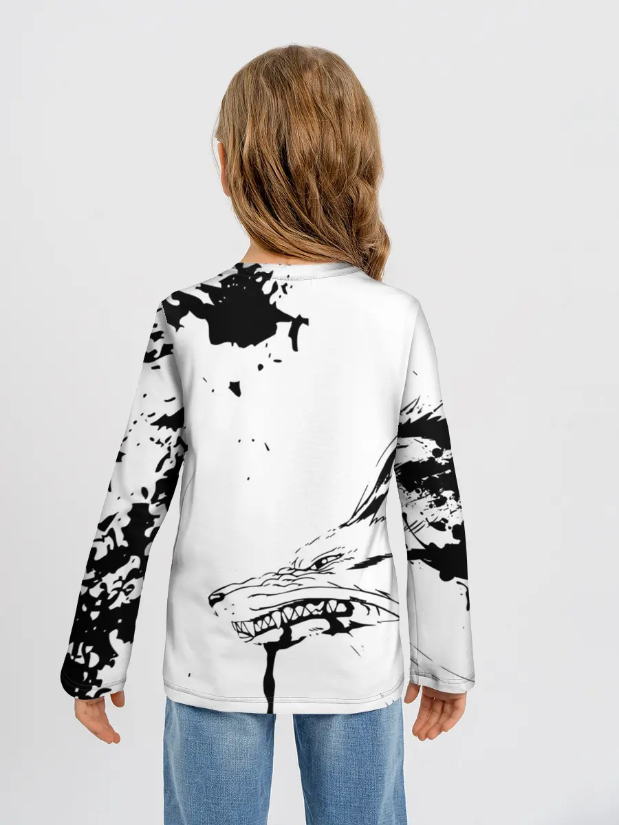 Детский лонгслив / Dragon Haku