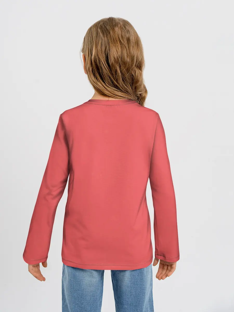 Детский лонгслив / Megumin показывает силу