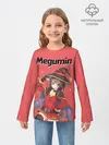 Детский лонгслив / Megumin показывает силу