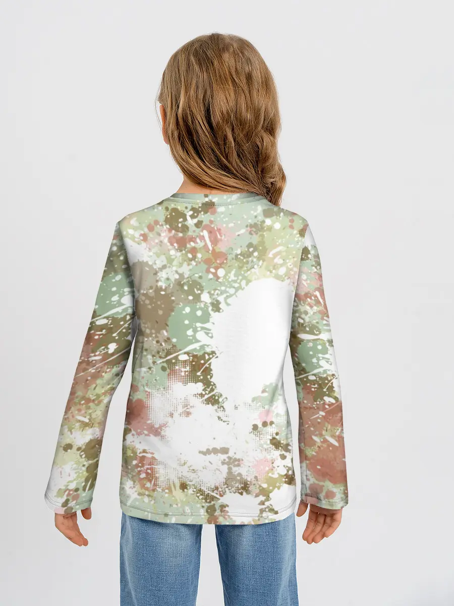 Детский лонгслив / Щенок