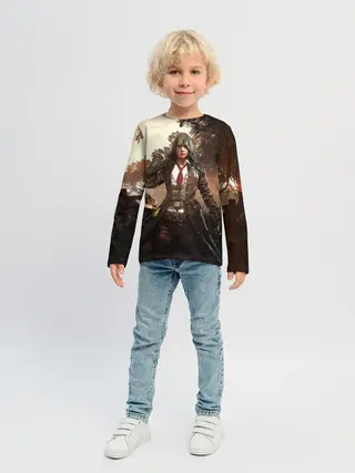 Детский лонгслив / PUBG