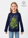 Детский лонгслив / Новогодняя Ёлка