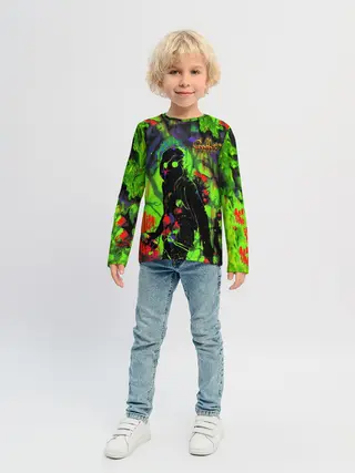 Детский лонгслив / Граффити