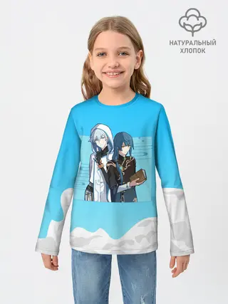 Детский лонгслив / Genshin Impact