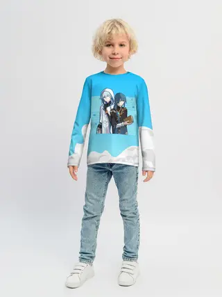 Детский лонгслив / Genshin Impact