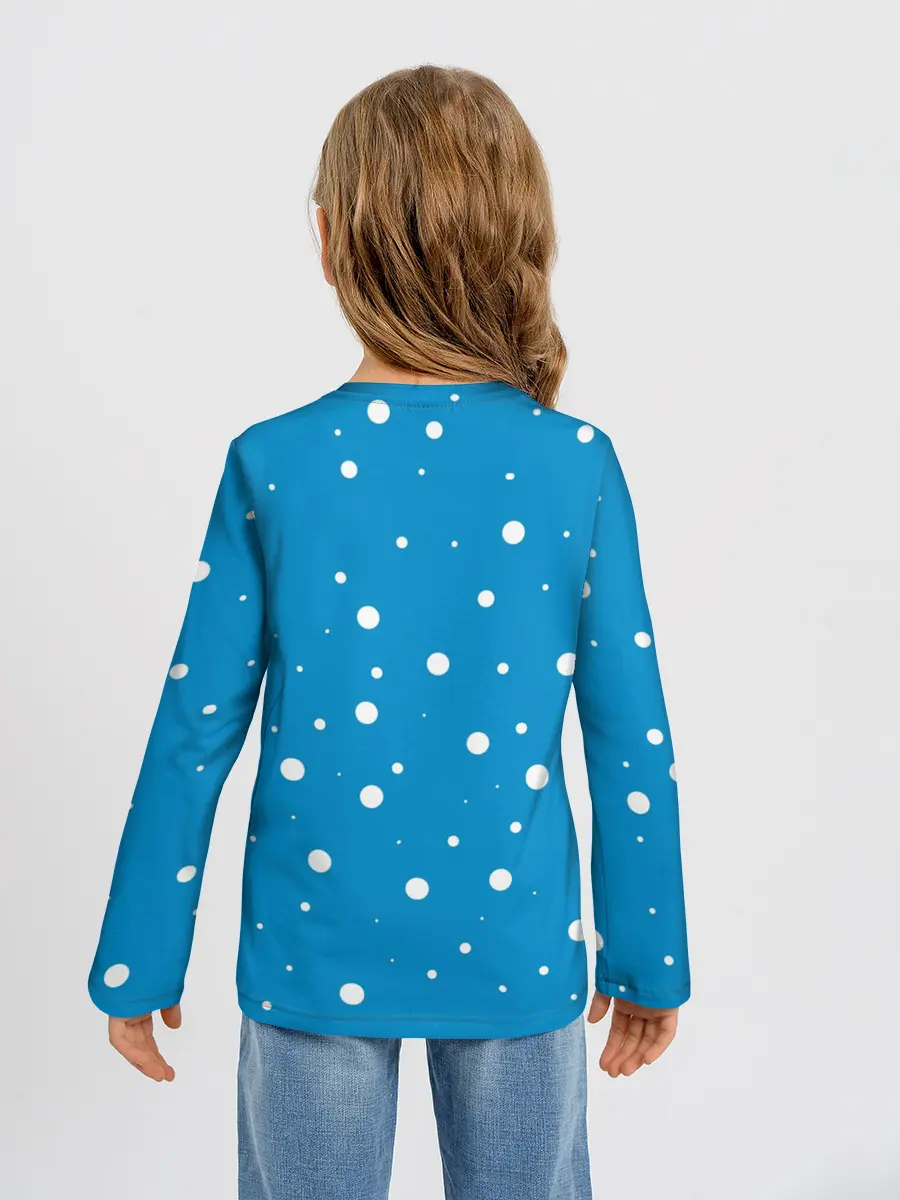 Детский лонгслив / Новогодний гном