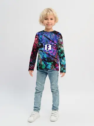 Детский лонгслив / Fortnite