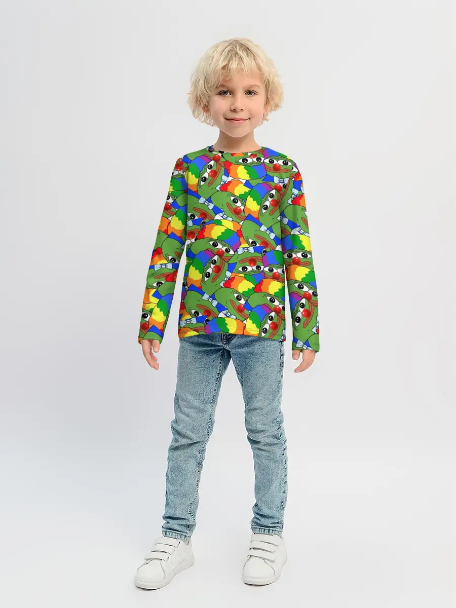 Детский лонгслив / ПЕПЕ КЛОУН