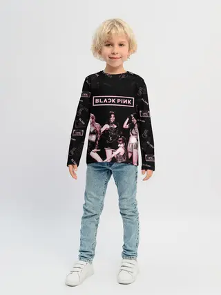 Детский лонгслив / BLACKPINK