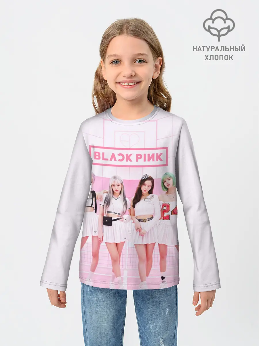 Детский лонгслив / BLACKPINK
