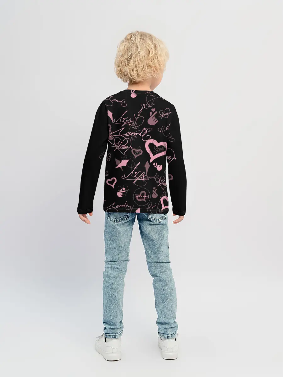 Детский лонгслив / BLACKPINK