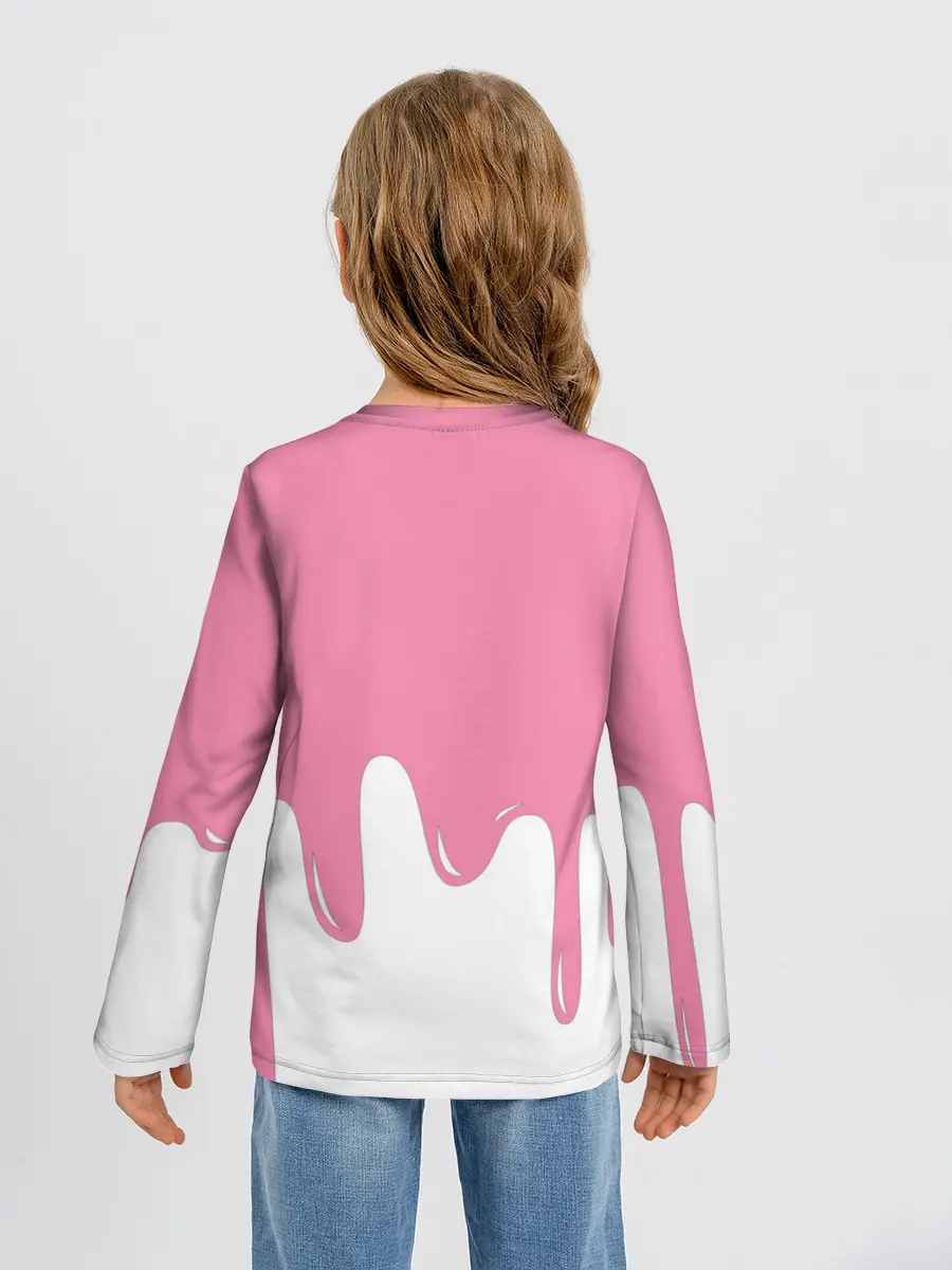 Детский лонгслив / BLACKPINK Ice Cream