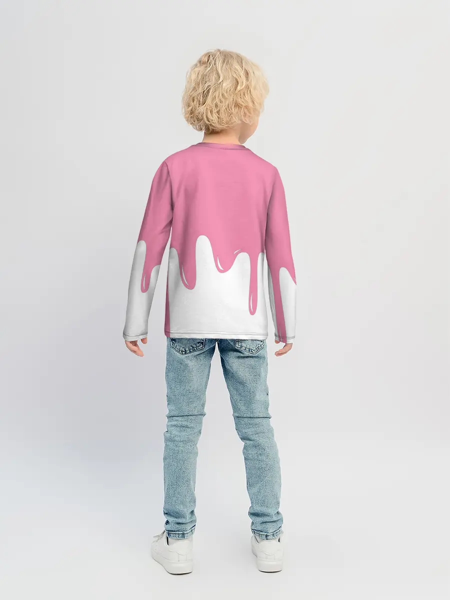 Детский лонгслив / BLACKPINK Ice Cream