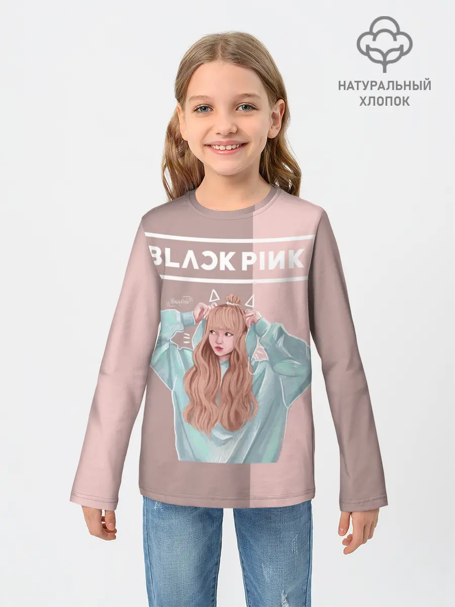 Детский лонгслив / BlackPink