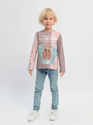 Детский лонгслив / BlackPink