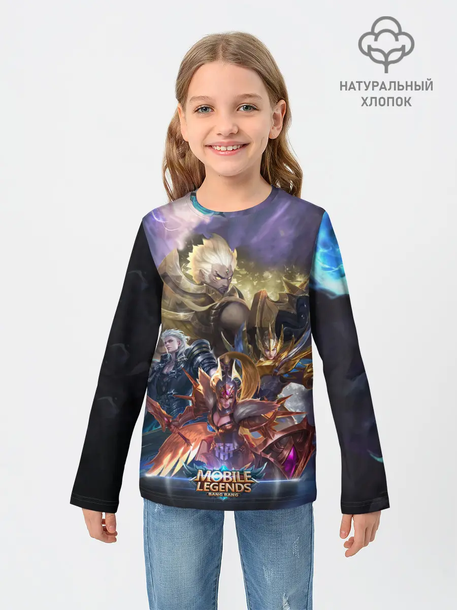 Детский лонгслив / Mobile Legends Bang Bang