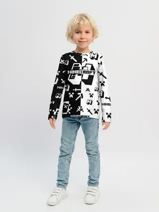 Детский лонгслив / Minecraft