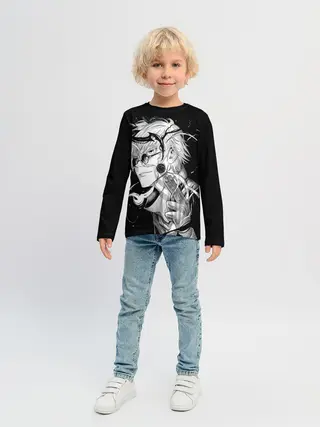 Детский лонгслив / Магическая Битва Сатору Гото