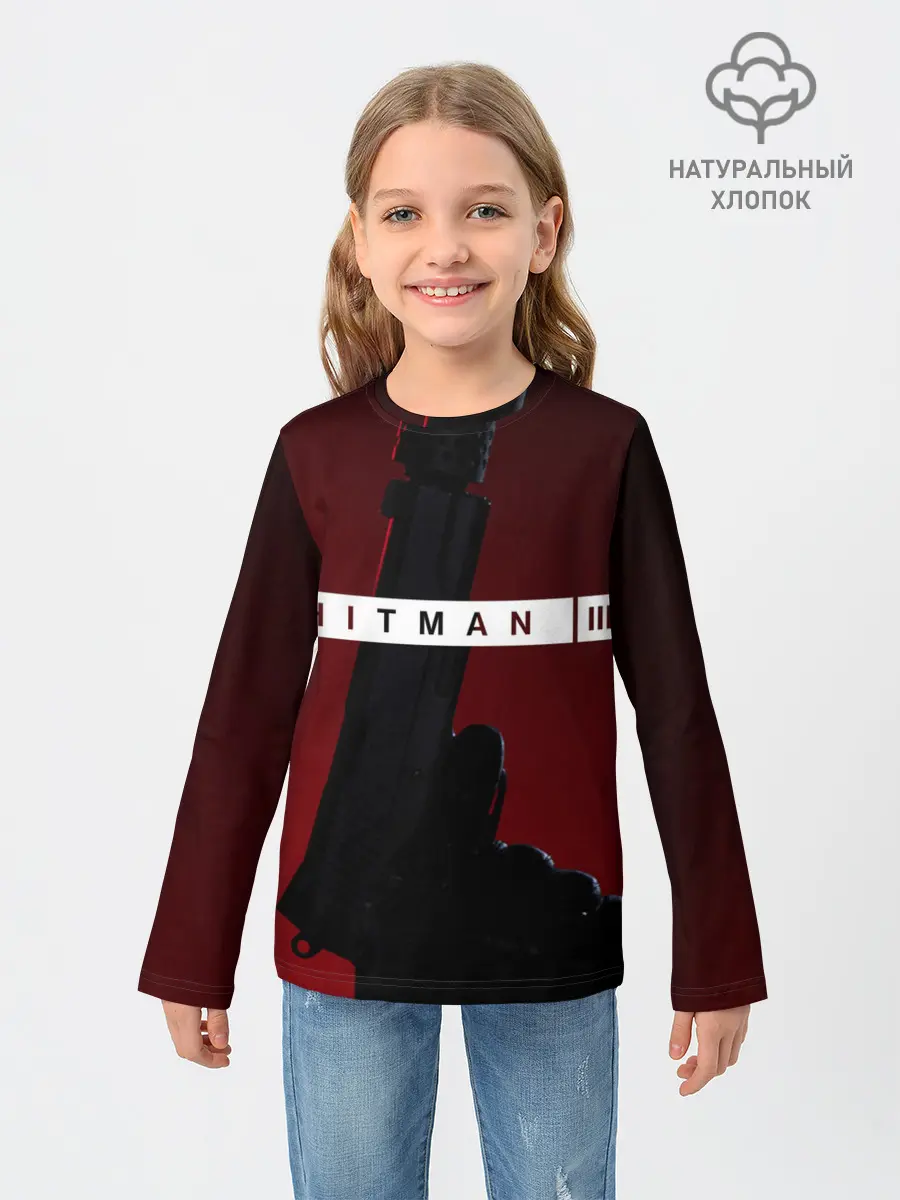 Детский лонгслив / Hitman III