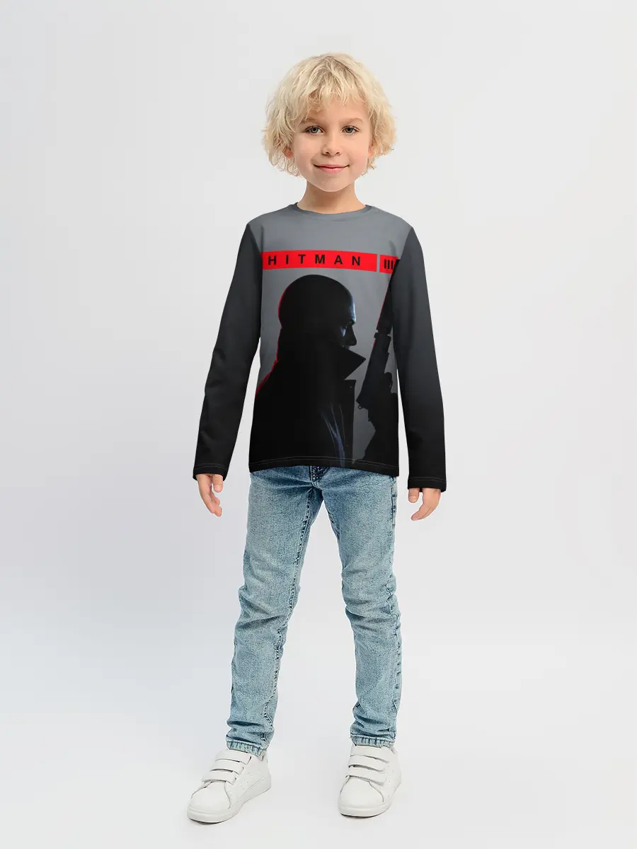 Детский лонгслив / Hitman III