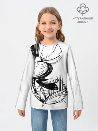 Детский лонгслив / Груздь