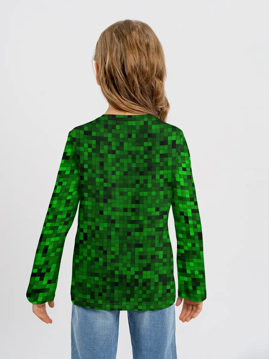 Детский лонгслив / Minecraft