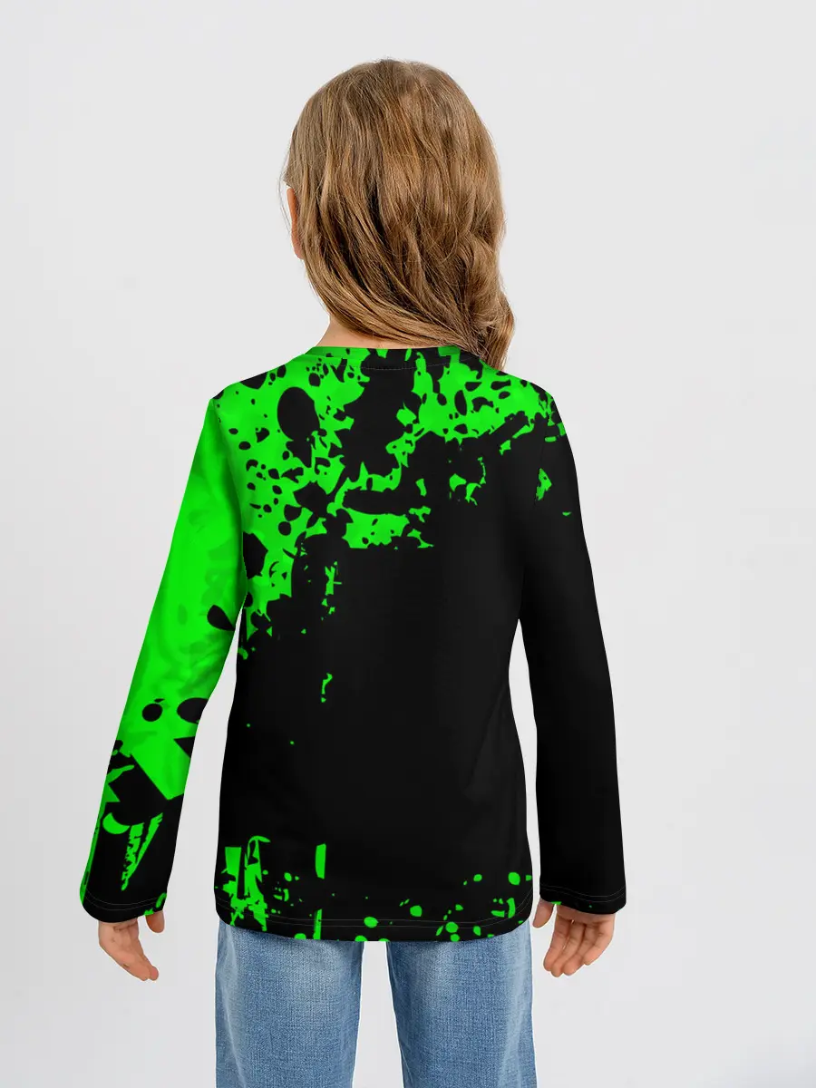 Детский лонгслив / Minecraft