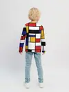 Детский лонгслив / Color blocking
