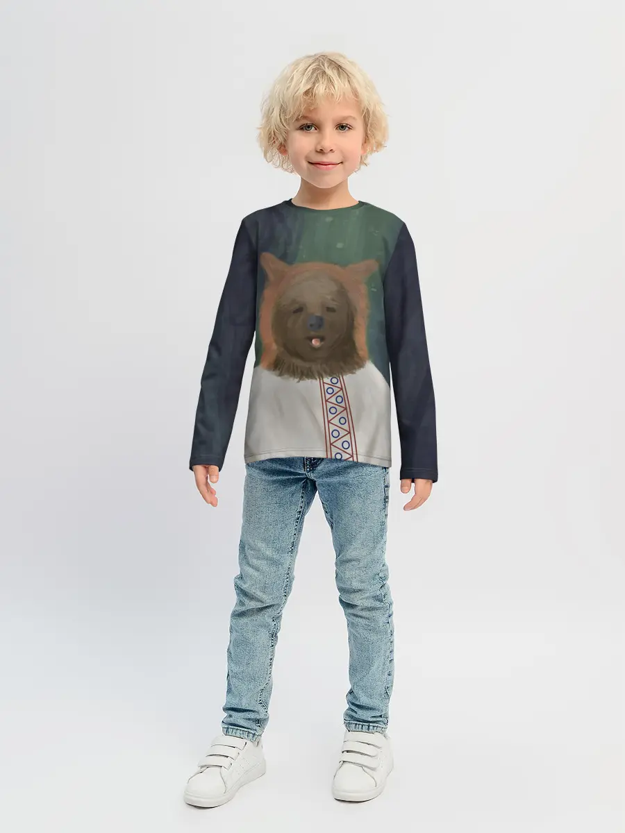 Детский лонгслив / Ужас советских детей