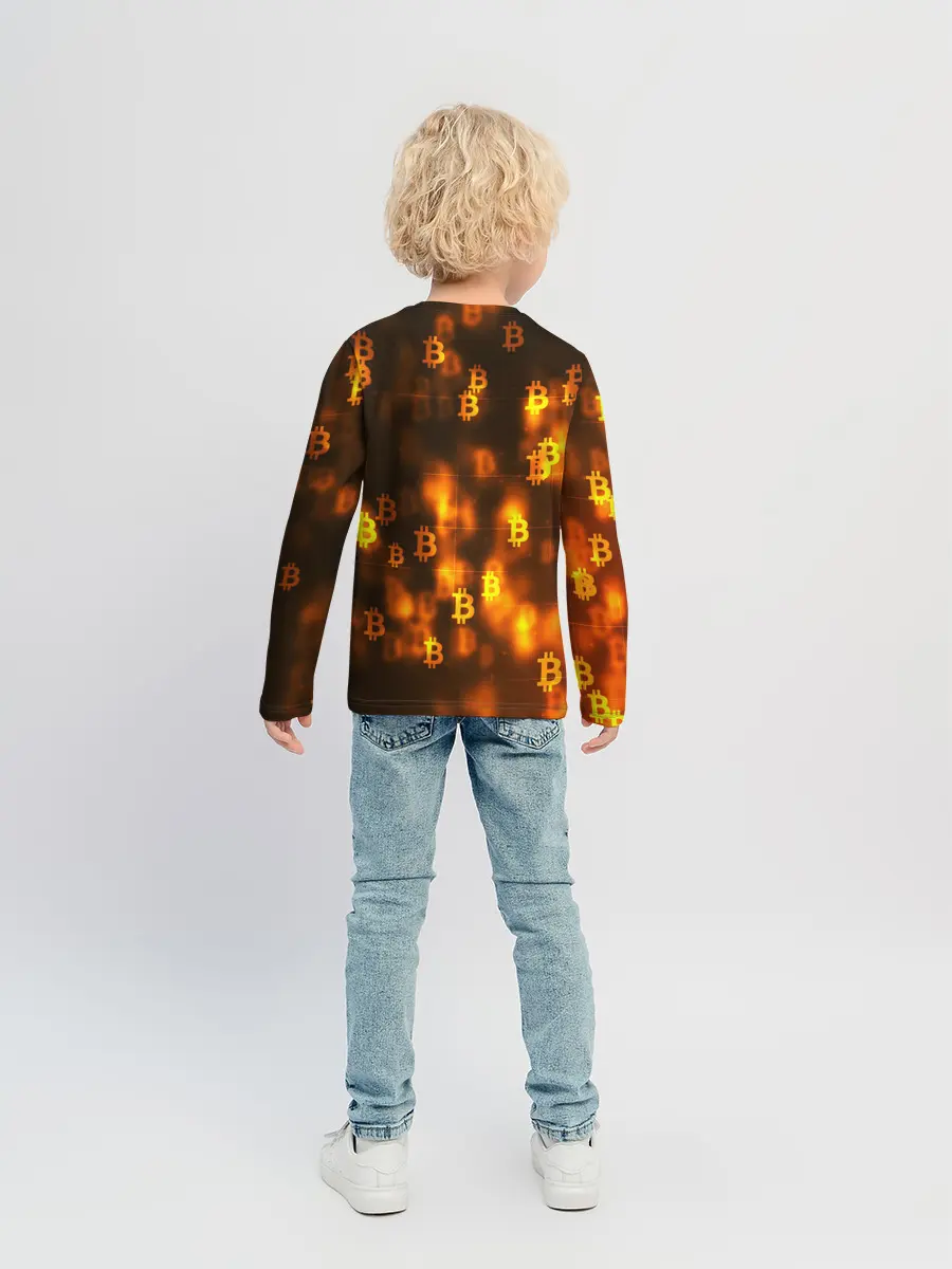 Детский лонгслив / BITCOIN KRYPTONATE
