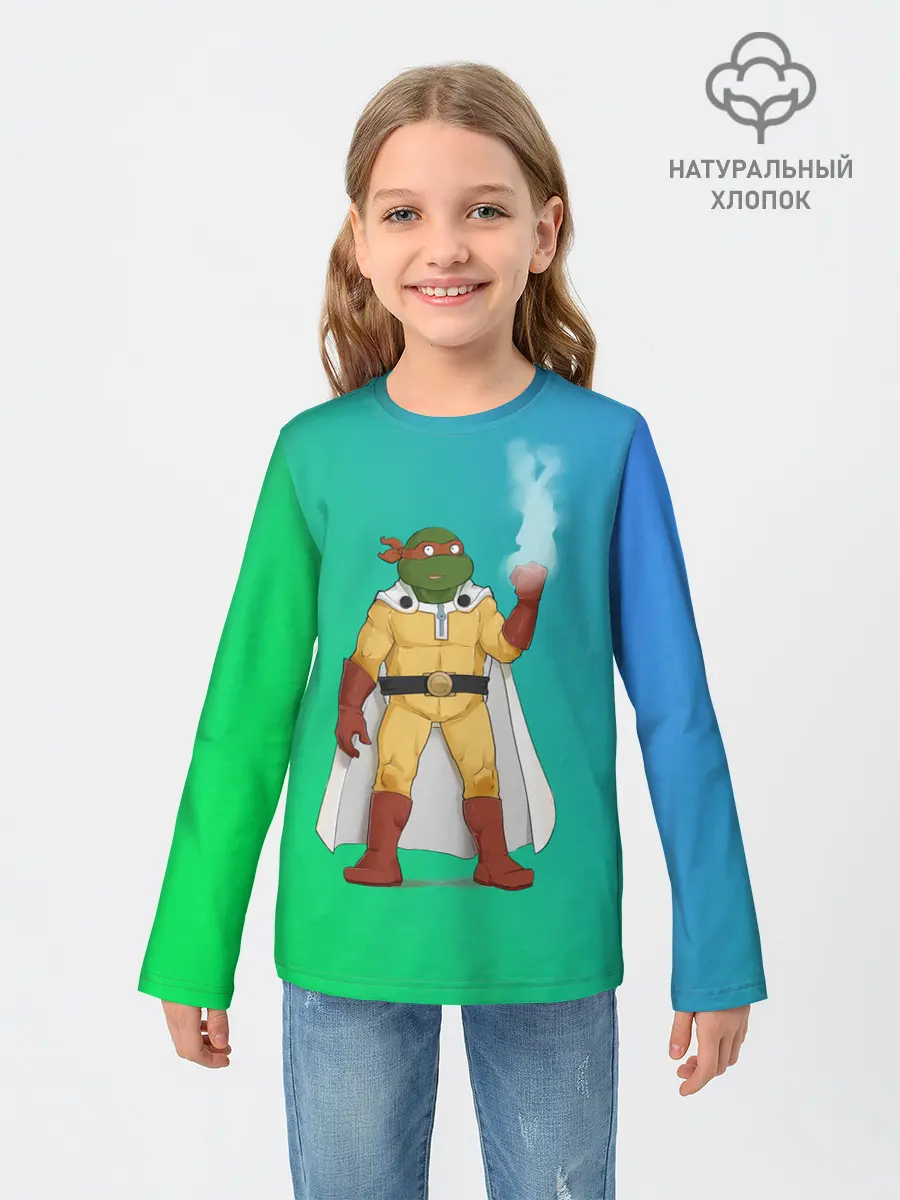 Детский лонгслив / Сайтама | One Punch Man