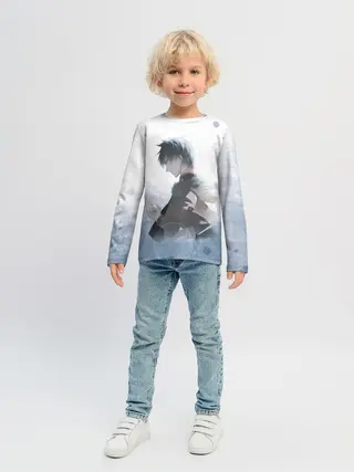 Детский лонгслив / Yuno Black Clover