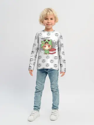 Детский лонгслив / Minecraft