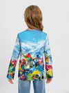 Детский лонгслив / Палитра сноуборд