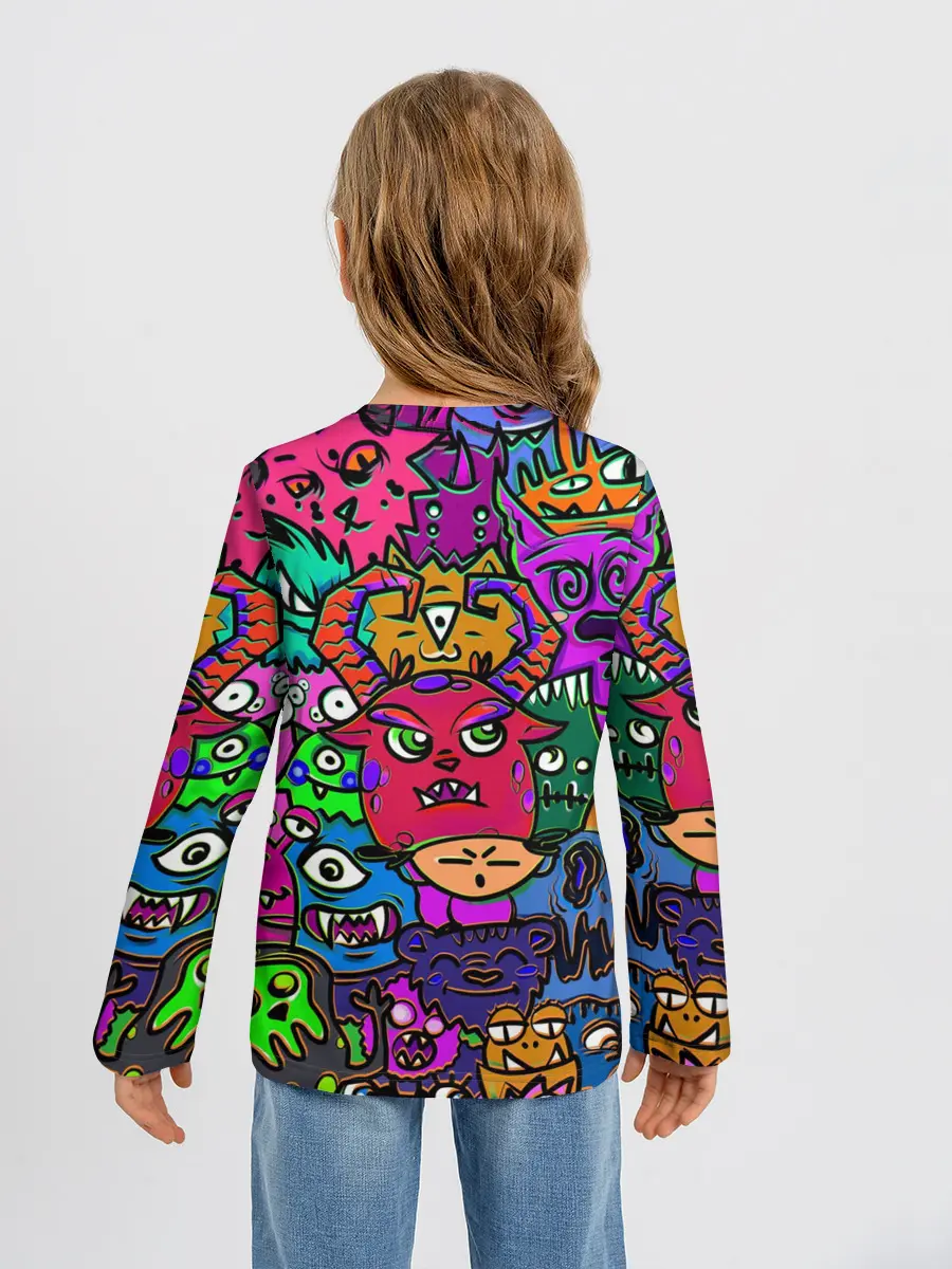 Детский лонгслив / Happy