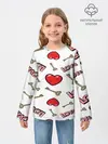 Детский лонгслив / Valentines Day